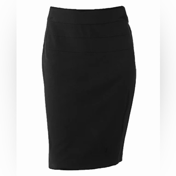 Candie’s City Fit Pencil Skirt. Size 9. Slimming Technology. Back split. - Picture 2 of 5